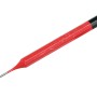 LUX Splintentreiber 2 mm Comfort in acciaio al cromo-vanadio, rosso.