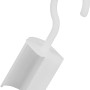 Clip di montaggio con gancio per lampada sottopensile a LED Ledvance TubeKit, bianco.