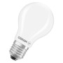 Lampadina LED E27 Osram opaca a forma di lampadina A100, 7.2W, 2700K. Luce bianca calda.