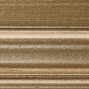 Dettaglio: t.b.t. smalto per legno in marrone dorato. Ideale per legno interno ed esterno.