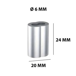 t.b.t. Altre catene, primo piano con dimensioni.