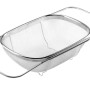 Cestello scolaverdure Idrostile acciaio inox 240x550 mm cromo