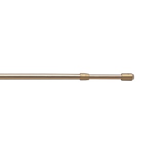 t.b.t. bastone per tende a vetro color oro.