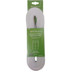 Cintino per tapparelle grigio-beige, lunghezza 9 m, per tapparelle con riduttore.