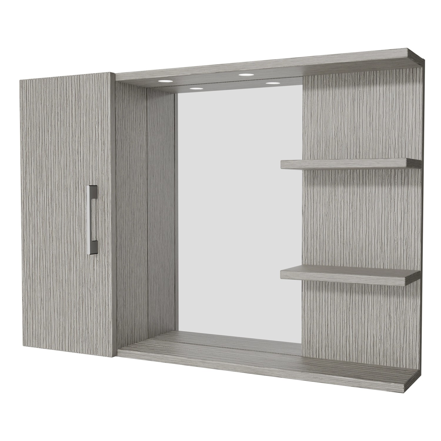 Specchio Magnetico Per Armadietto 12,7x17,8 Cm - Vetro Vero Per Scuola, Ufficio, Casa - Foto 7