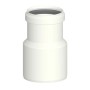 Riduzione Maschio Ø80 - Femmina Ø60 in PP bianco