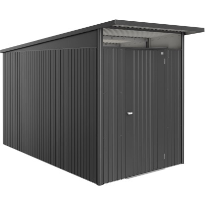 Casetta da giardino AvantGarde ECO A4 Grigio scuro metal. 209x172x332 cm 1 porta