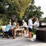 Barbecue a gas Jamestown Knox 4 bruciatori nero e argento 20,5kW_2