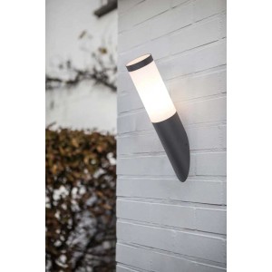 Applique da esterno Stelo nero H 37 cm
