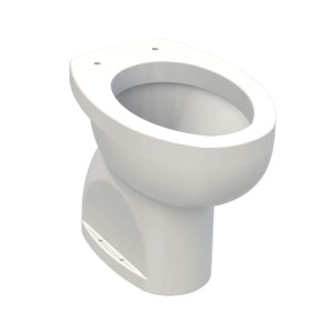 Vaso WC in ceramica 59x50x38 cm bianco