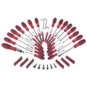 Set di cacciaviti t.b.t. con inserti e chiavi a brugola.