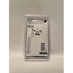 Raccordo doppio ABAC 1/4" femmina