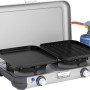 Campingaz Camping Kitchen 2 Grill & Go CV fornello a gas con griglia e piastra.