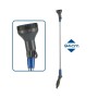Lancia per irrigazione t.b.t., lunga 94 cm, con testina a spruzzo regolabile.