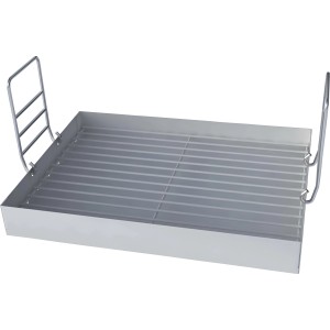 Cassetto cenere Jamestown per grill Dean, acciaio, facile pulizia.