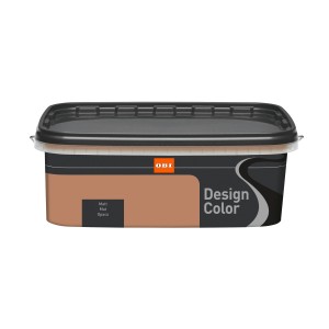 OBI Design Color Mokka, pittura opaca per interni in secchio da 2,5 l.