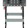 Banco da lavoro e serraggio con ganasce, serraggio max. 250 mm e portata 100 kg.