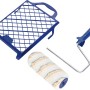 Set rullo per pittura Lux, 3 pezzi: rullo, telaio e griglia per pittura murale e facciate.