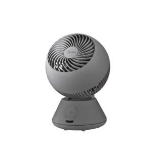 Ventilatore a circolazione d'aria compatto Midea MFT302R0BPK grigio per una distribuzione ottimale dell'aria.