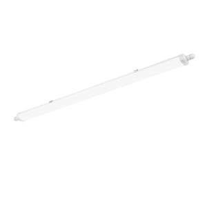 Plafoniera LED t.b.t. bianca per montaggio a soffitto.