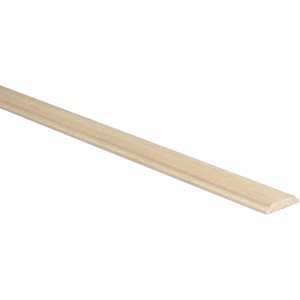 Profilo decorativo t.b.t. in legno chiaro e stretto, adatto per accenti decorativi.