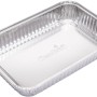 Vaschetta per grill Char-Broil in alluminio, 15x22x3,5 cm, confezione da 10, per utensili da barbecue.