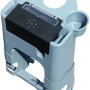 Bestway Lay-Z-Spa Entertainment Station: Bar per piscina grigio scuro con portabevande e altoparlante Bluetooth.