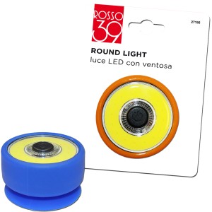 t.b.t. Luce LED sottopensile con ventosa, giallo/arancio e blu