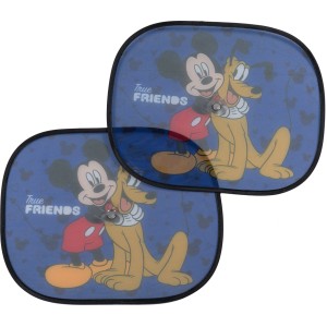t.b.t. Parasole auto con motivo di Topolino e Pluto per interni auto.
