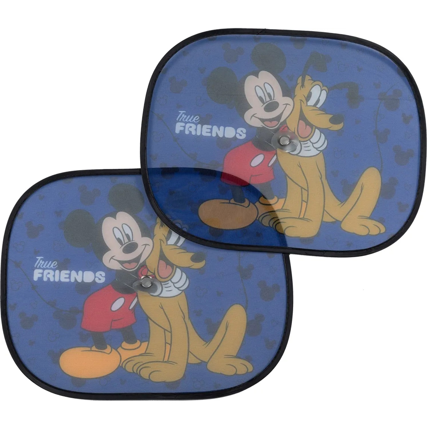 t.b.t. Parasole auto con motivo di Topolino e Pluto per interni auto.