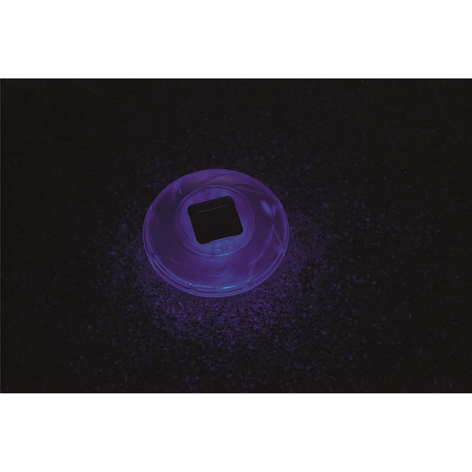 Flowclear Lampada solare a LED per piscina, illuminazione galleggiante con cambio colore, Ø 18cm.