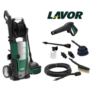Idropulitrice GALAXY 180 professionale con lavapatio e spazzola 510l/h 180 bar