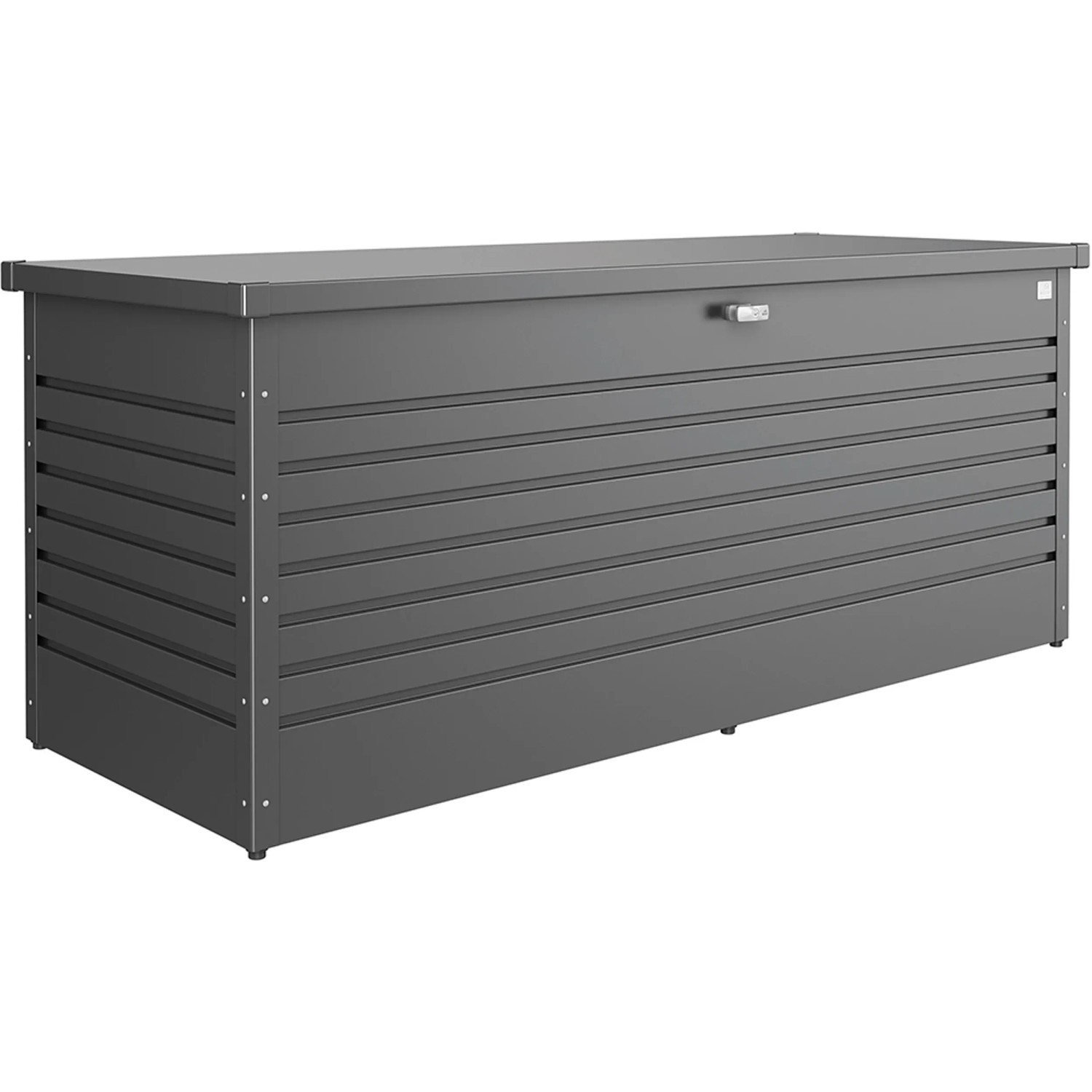 Biohort Freizeitbox Gr. 200, grigio scuro metallizzato, box universale per riporre all'aperto.
