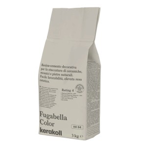 Fugabella Color Kerakoll stucco per fughe in sacco da 3 kg per piastrelle.