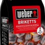 Weber Grillbrikett 4 kg in sacco: Bricchetti di carbone per una cottura alla griglia a lunga durata.