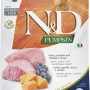 N&D Pumpkin cibo secco per cuccioli, taglia media e maxi con agnello, zucca e mirtilli.