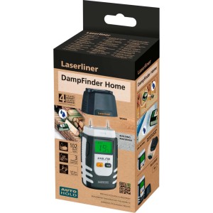 Misuratore di umidità Laserliner DampFinder Home nella confezione. Dispositivo di misurazione dell'umidità.