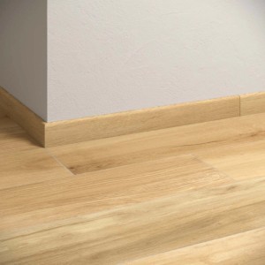 Battiscopa in gres porcellanato Chalet marrone 6,3x60 cm