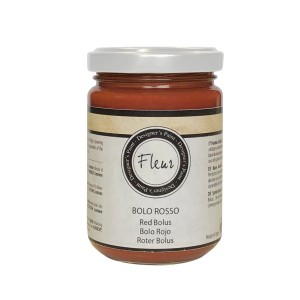 Colore Bolo Rosso Fleur in barattolo di vetro per progetti fai-da-te.