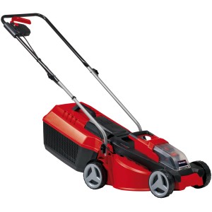 Einhell Power X-Change GE-CM 18/30 Li-Solo rasaerba a batteria con cesto di raccolta da 25 l, rosso/nero.