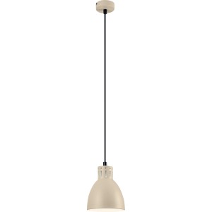 Lampada a sospensione beige della categoria Sospensioni. Design semplice per spazi abitativi.