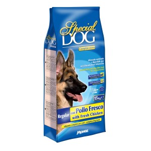 Cibo secco per cani, Special Dog Regular con Pollo, sacco da 15kg.