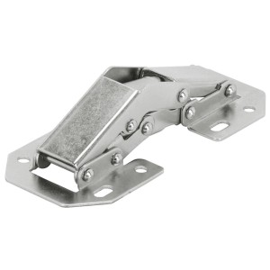 Cerniera a vite Hettich con molla, set da 12, per costruzione mobili senza foratura a tazza.