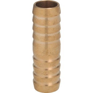 Tubo di riparazione in ottone per tubi da 19 mm (3/4"), adatto per riparazioni rapide del tubo.