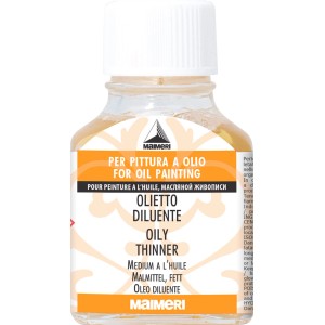 Flacone di diluente per colori ad olio Maimeri Olietto.