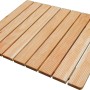 Tappetino doccia in legno a listelli, accessorio doccia