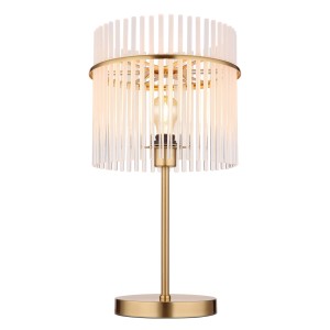Lampada da tavolo Gorley H 54,5 cm oro satinato