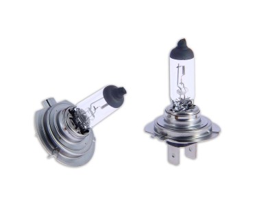 Lampadine H7 Unitec 12V 55W - Confezione Da 2 Pezzi Per Fari Auto E Moto