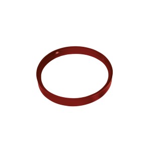 Anello rosso t.b.t. per accessori fumisteria.