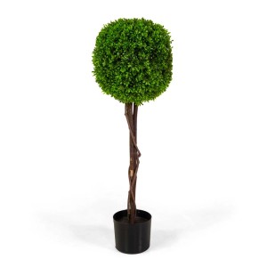 Pianta artificiale in plastica bosso h90 cm